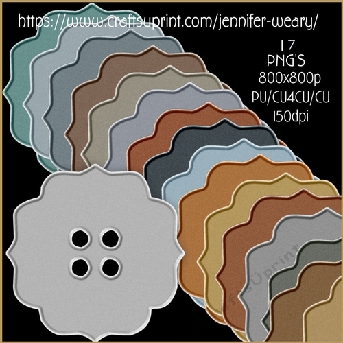 Metal Buttons 3