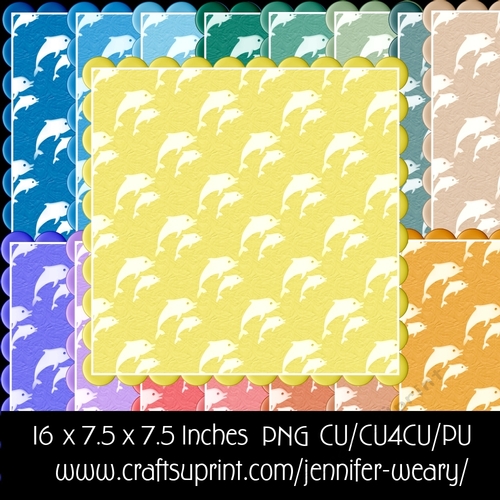 Tranquil Days Dolphin Mats 