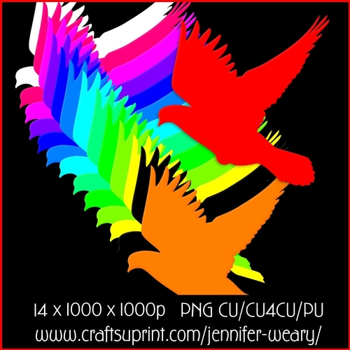 Pure Flying Doves 6