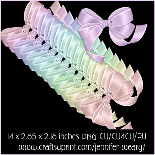 Candy Floss Bows 9