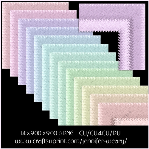 Candy Floss Corners 25