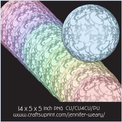 Candy Floss Ornaments 10