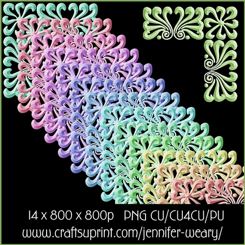 Candy Floss b Corners 30