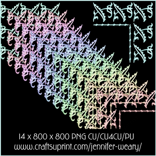 Candy Floss b Corners 36