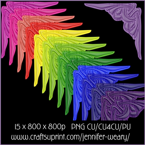 Spectrum of Colors Aquarius Corners