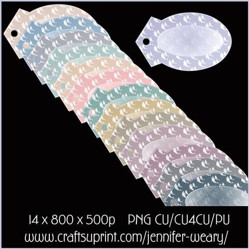 Neutral Dolphin Tags 3