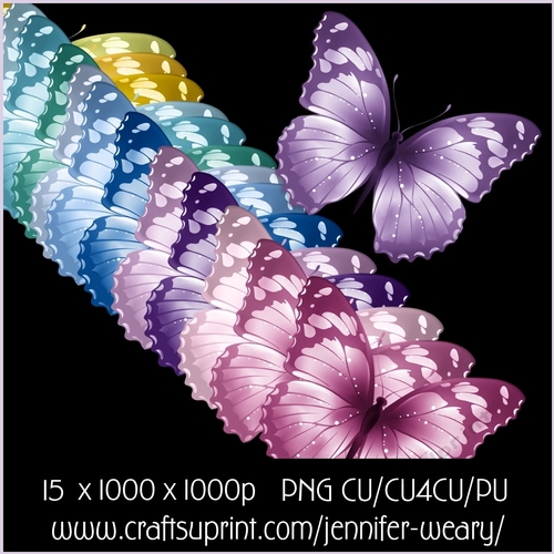 Romantic Butterflies 2