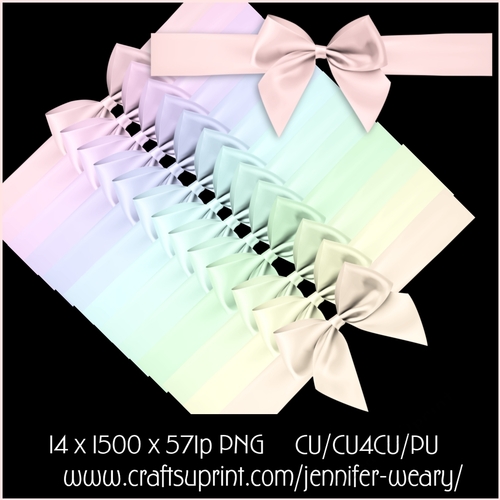 Candy Floss Bows 11