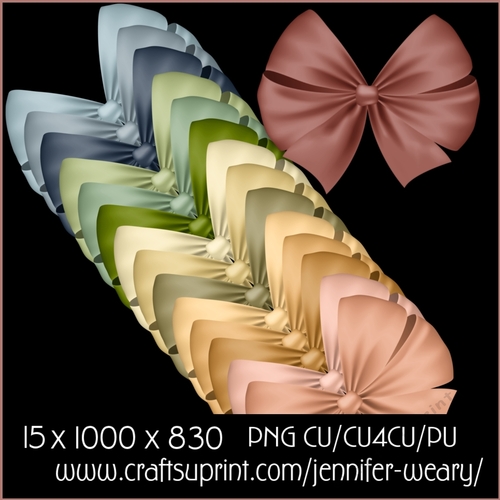 Beige Bows 3