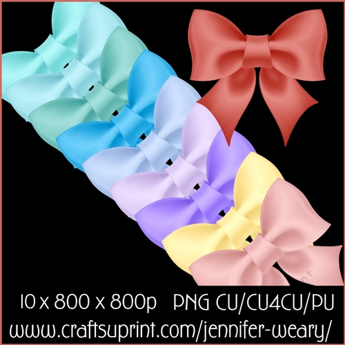 Jolly Christmas Bows 6