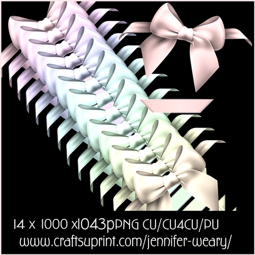 Candy Floss Bows 14