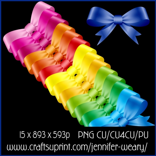 Colorful Bows 3