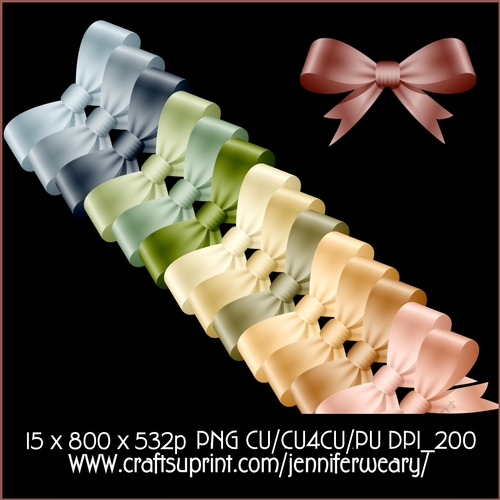 Beige Bows 5