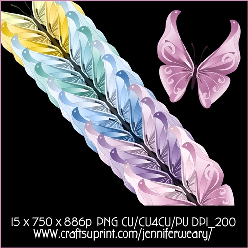 romantic Butterflies 3