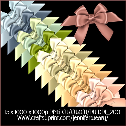 Beige Bows 8