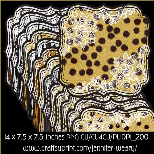 The Wild n Lace Mats/Doilies