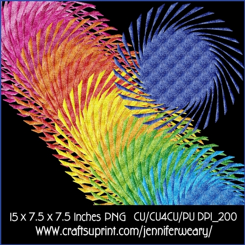 2 Colorful Mats/Doilies 