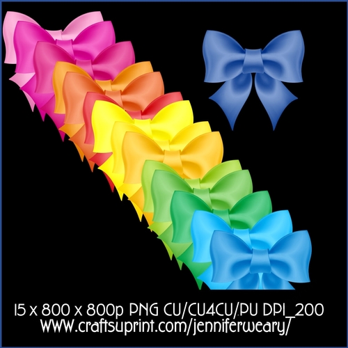 Colorful Bows 10