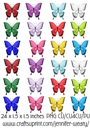 Birthstone Butterflies