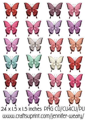 Valentine Butterflies