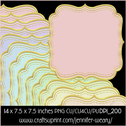 2 Candy Floss Mats 5 