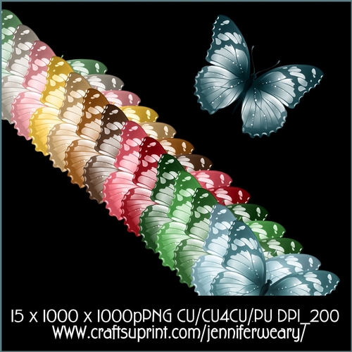 Candyland Butterflies