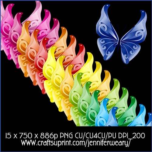 Colorful Butterflies