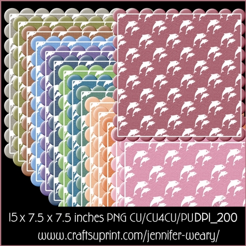 Unique Dolphin Mats