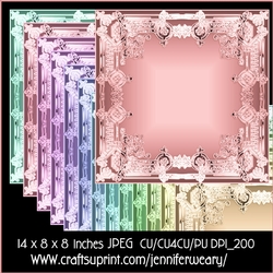 20 Candy Floss b Backgrounds 8x8