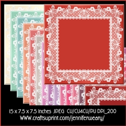 Butterfly Lace Backgrounds-Valentine