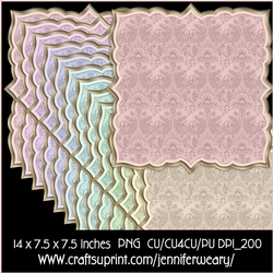 2 Candy Floss Mats 10