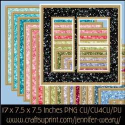 Glittering Window Frames-Glittering
