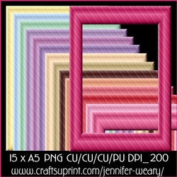 20 Sweet A5 Frames 6