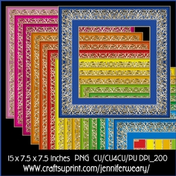 Charming-Colorful Frames