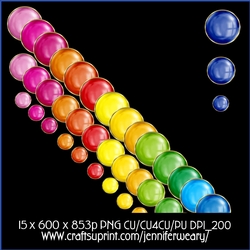3 Pearls Gold Borders-Colorful