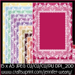 Butterfly Lace Backgrounds Sweet A5