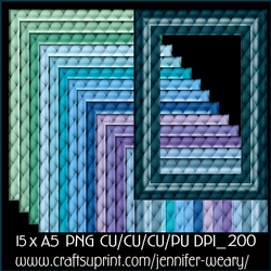 Padded Frames A5-Cool