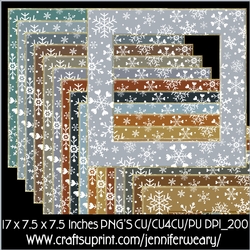 Snowflake Frames-Metal