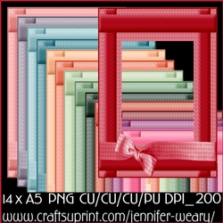 20 Succulants Bright A5 Frames 2