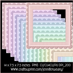 20 Candy Floss Frames 2