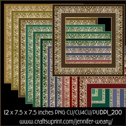 Charming-Christmas Joy Frames
