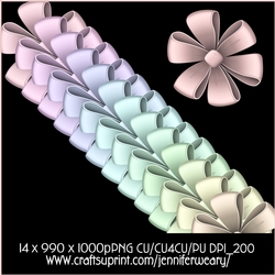 Candy Floss Bows 7