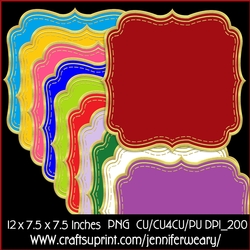 2 Birthstone Mats