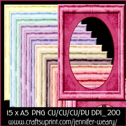 Rose Frames Sweet A5