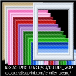 Christmas Time A5 Frames