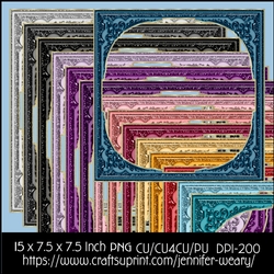 Glittering Corner Frames-Gorgous