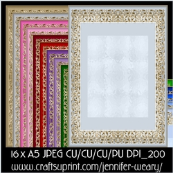 A5 Charmingb Backgrounds-Christmas Time