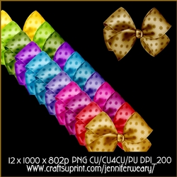 2 Merry & Bright Bows