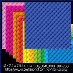 Padded Backgrounds-Colorful