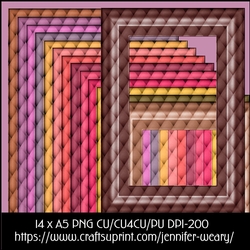 Padded Frames A5-Cherry Blossoms